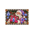 Outdoor Rug - chinoiserie Santa
