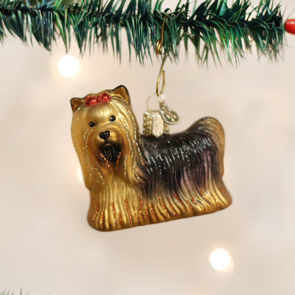 Yorkie Ornament-0