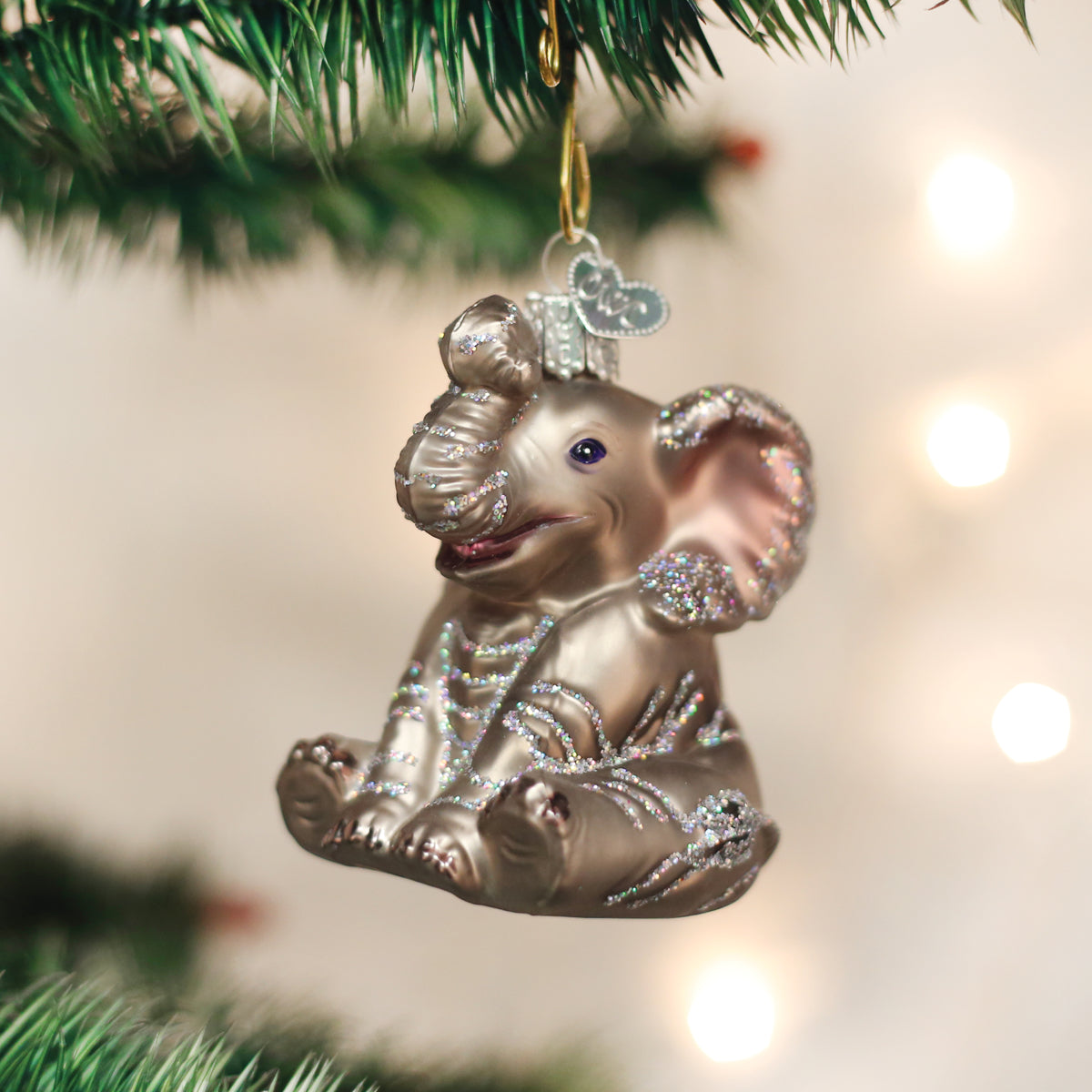 Little Elephant Ornament-0