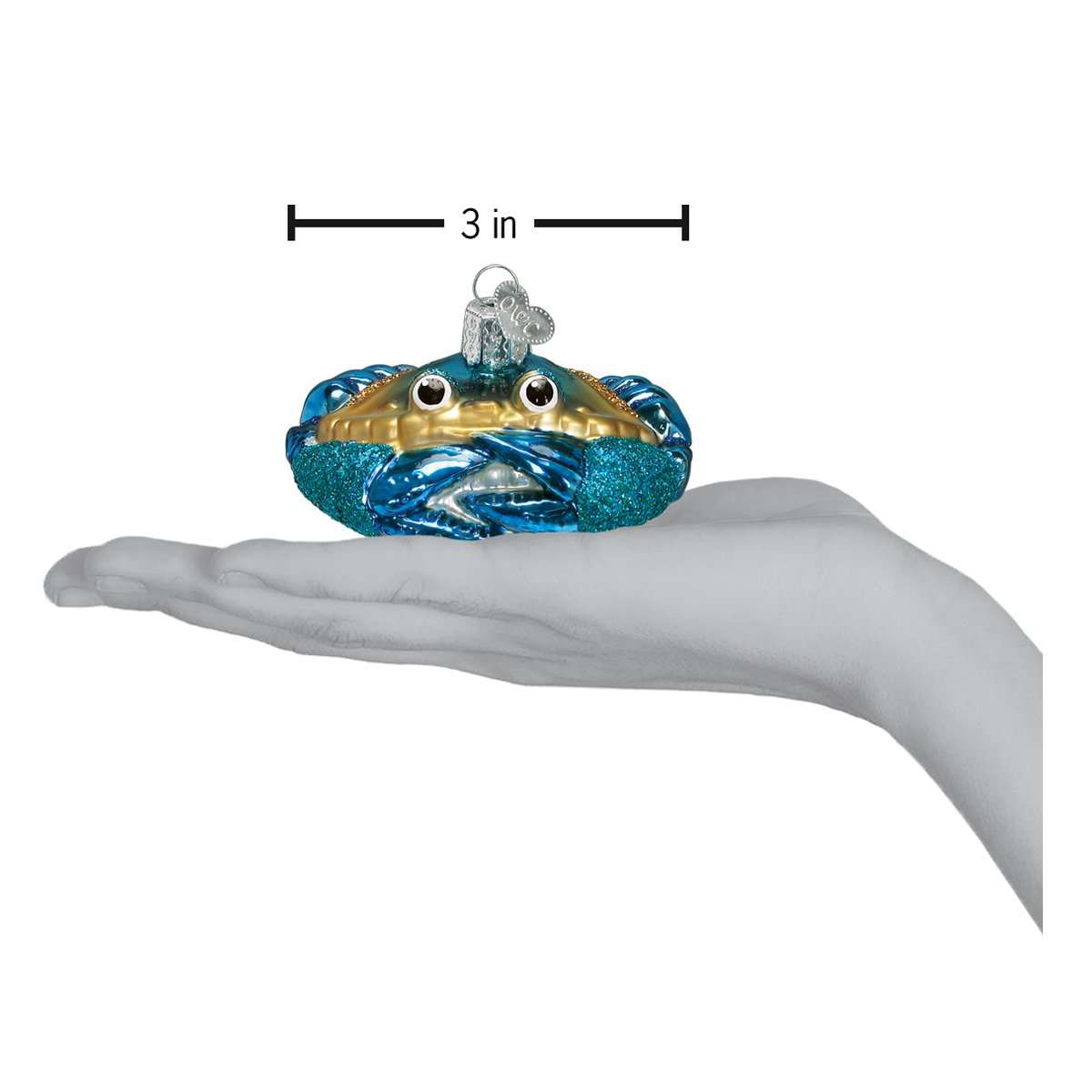 Blue Crab Ornament-3