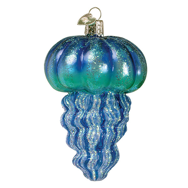 Blue Jellyfish Ornament-2