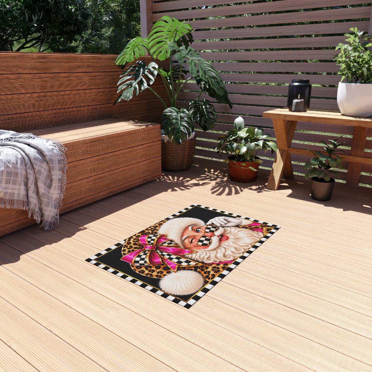 Outdoor Rug - CHEETAH SANTA