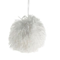 4" Fuzzy POM-POM Ball Ornament