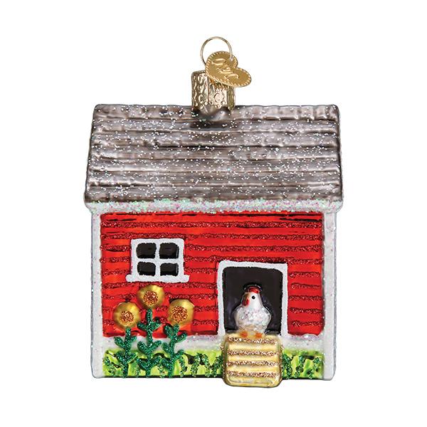 Chicken Coop Ornament-2