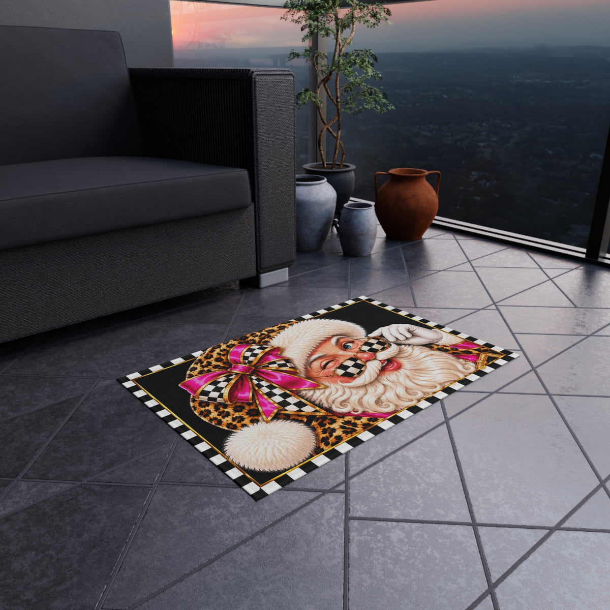 Outdoor Rug - CHEETAH SANTA