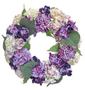 18" LUXE HYDRANGEA WREATH