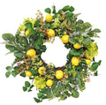24" LUXE LEMON WREATH