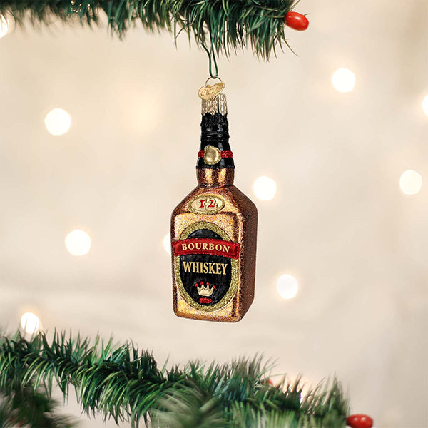 Bourbon Bottle Ornament-0
