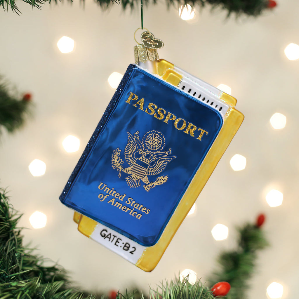 Passport Ornament-0