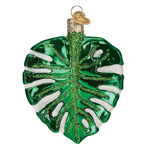 Monstera Leaf Ornament-3