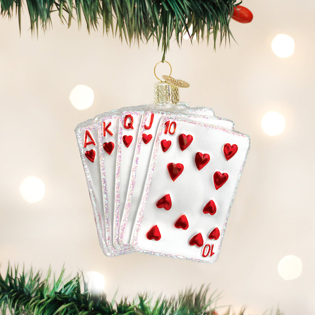 Royal Flush Ornament-0