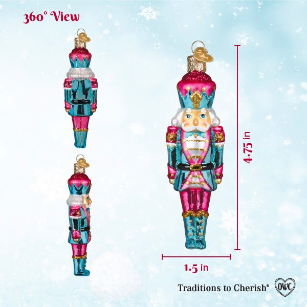 Pastel Nutcracker Ornament-4