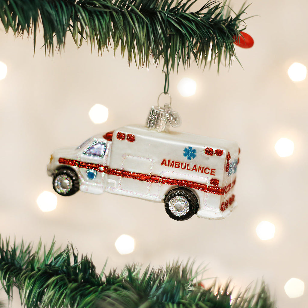 Ambulance Ornament-0