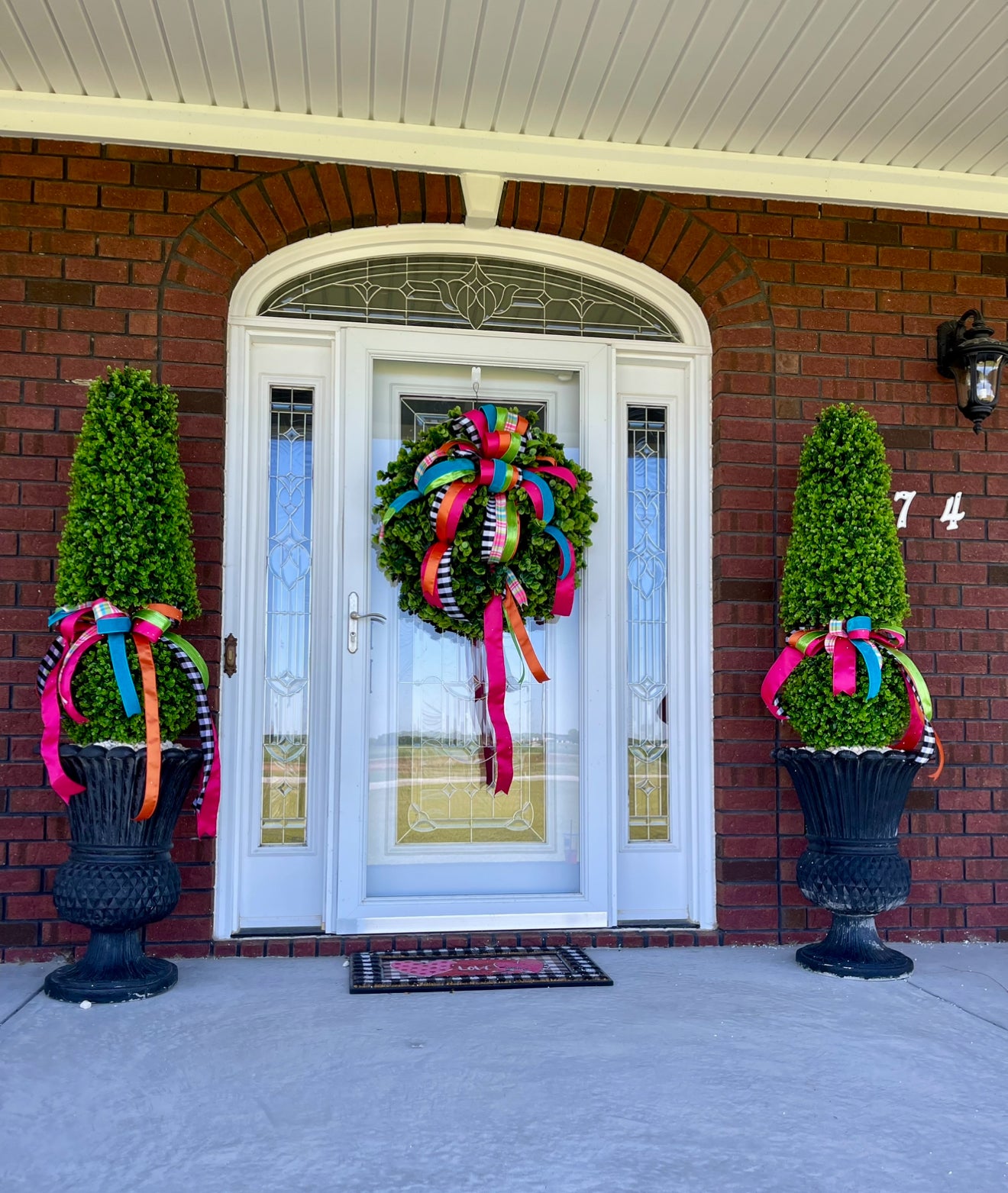 Boxwood Cone & Ball Topiary