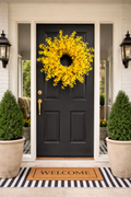 Forsythia Wreath NO BOW