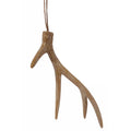 8" Plastic Buckhorn Hanging Ornament