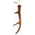8" Buckhorn Hanging Ornament - GOLD or SILVER