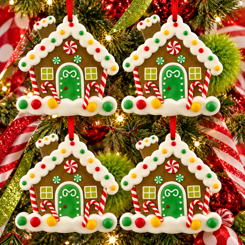 4x4" Ginger Bread Ornament