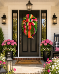Bead Grass Wreath WITH BOW