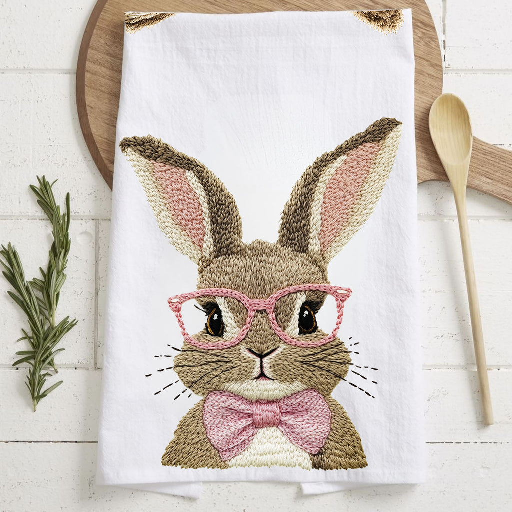 Bunny & Bowties Towel
