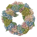 18" LUXE HYDRANGEA WREATH