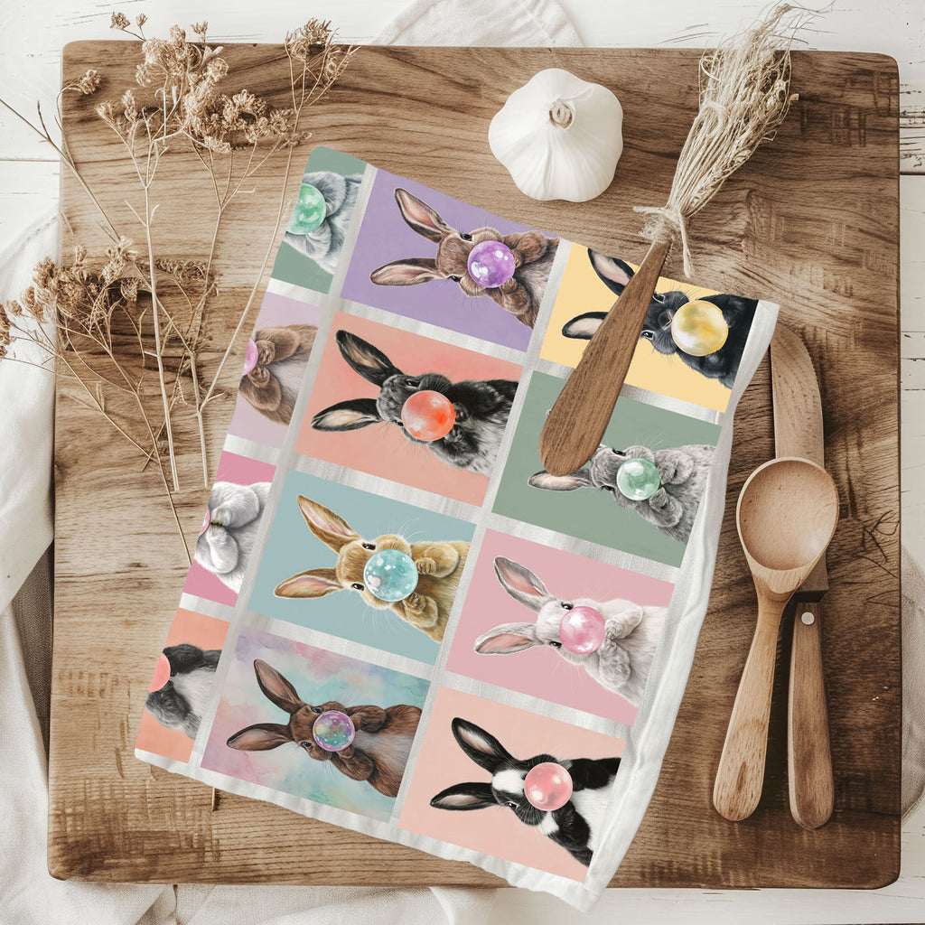 Bunny Bubbles Towel